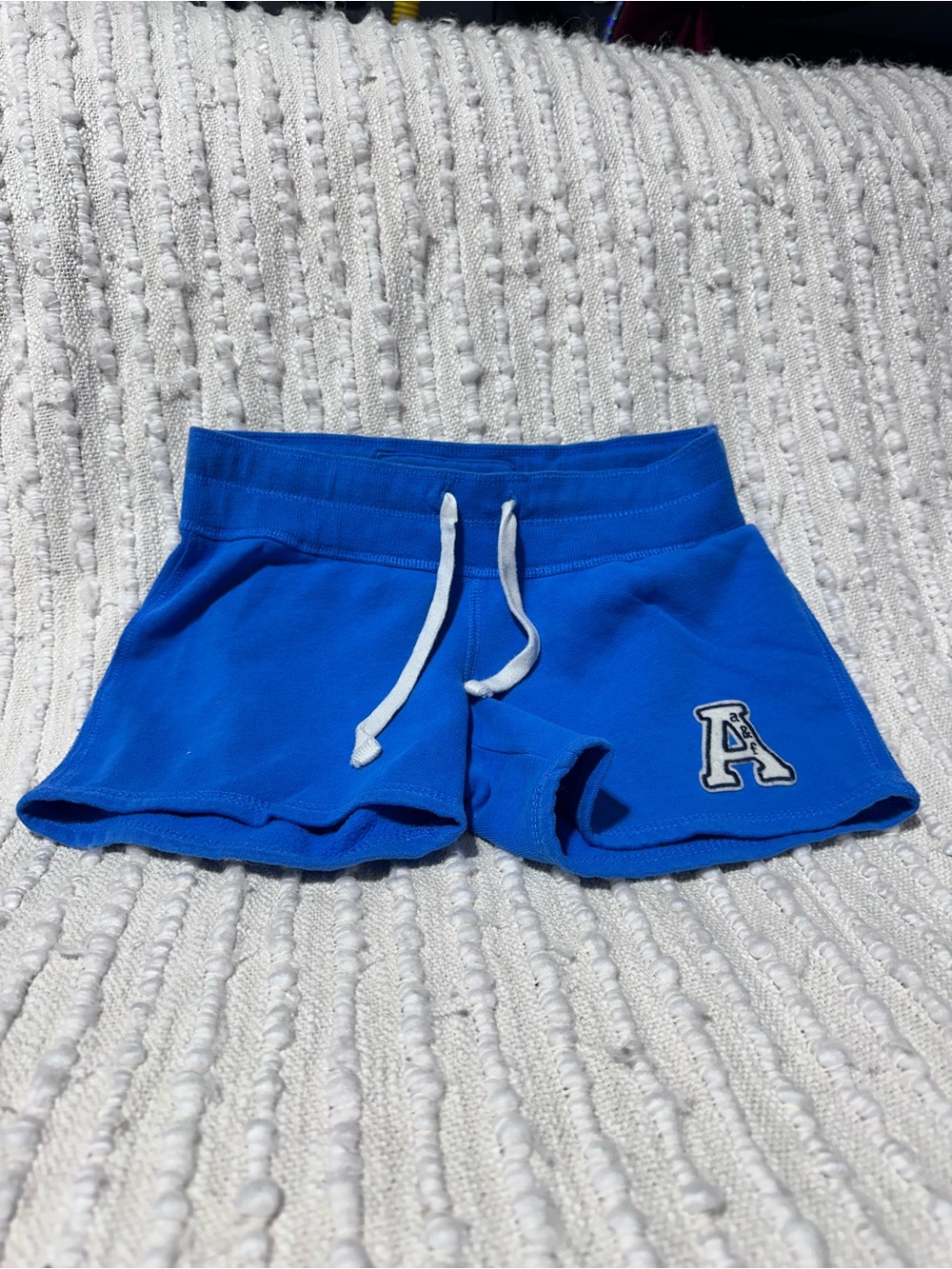 Abercrombie Kids Girls Blue Sweat Shorts Size M
